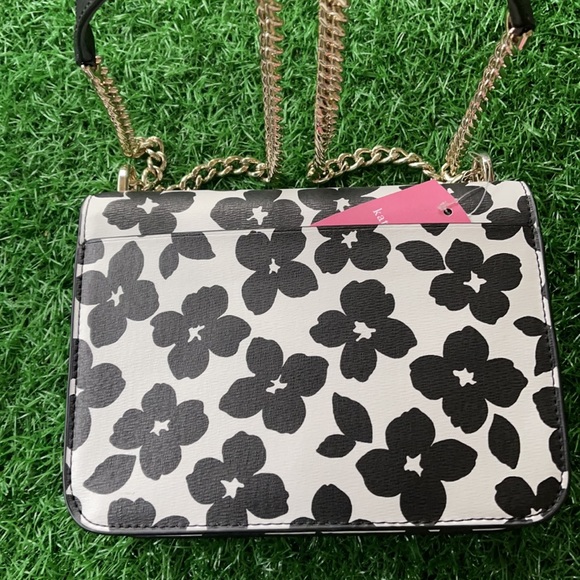 Kate Spade remi graphic blooms flap chain crossbody - Picture 4 of 16